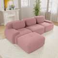 Boneless Sectional Couch, No Assembly Required, 117.3” L Shaped Modular Cloud by ModonChicSofasCouches