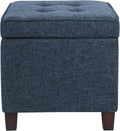 Homepop Square Tufted Storage Ottoman by HomePop