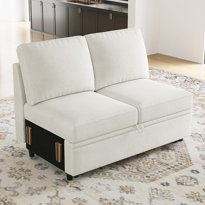 Belffin Sectional Sleeper Sofa - Image 4