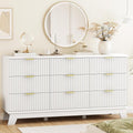 Xixini Fluted Dresser for Bedroom by Xixini