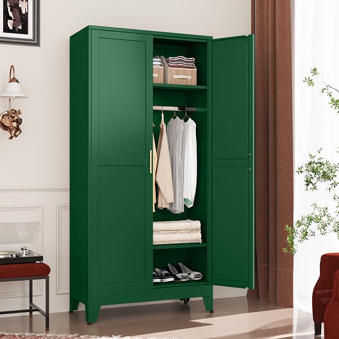 GAIOUS Metal Wardrobe Cabinet - Image 7