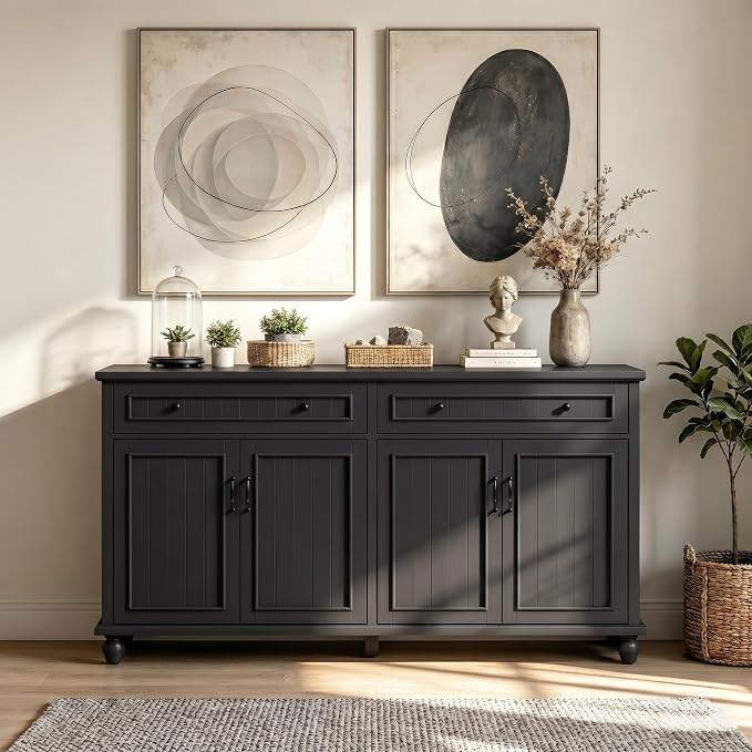 Scurrty Sideboard Buffet Cabinet, Vintage Coffee Bar Cabinets by Scurrty