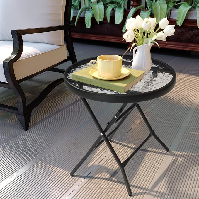2 Pieces Outdoor Side Table - Image 6