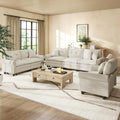 HERA'S HOUSE 3 Pieces Modular Sectional Sofa Sets, Oversized Couch Set by HERASHOUSE