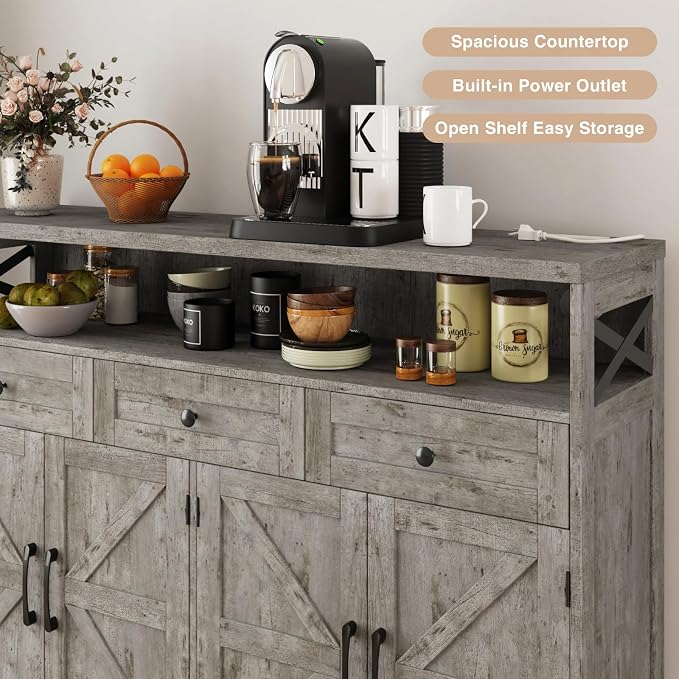 Befrases Farmhouse Buffet Cabinet - Image 7