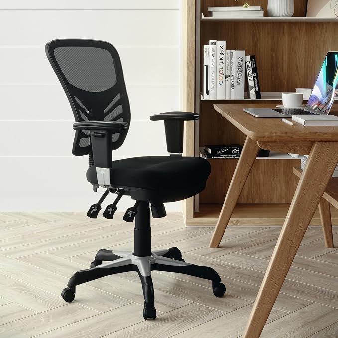 Flash Furniture Nicholas Mid-Back Swivel Desk Chair - Image 2