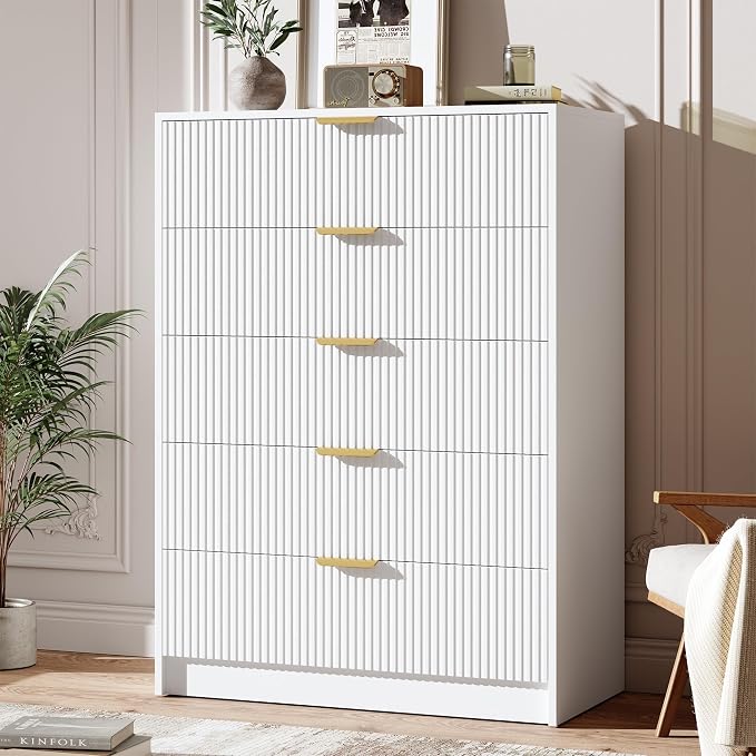Garvee 5 Drawer Dresser for Bedroom by Garvee