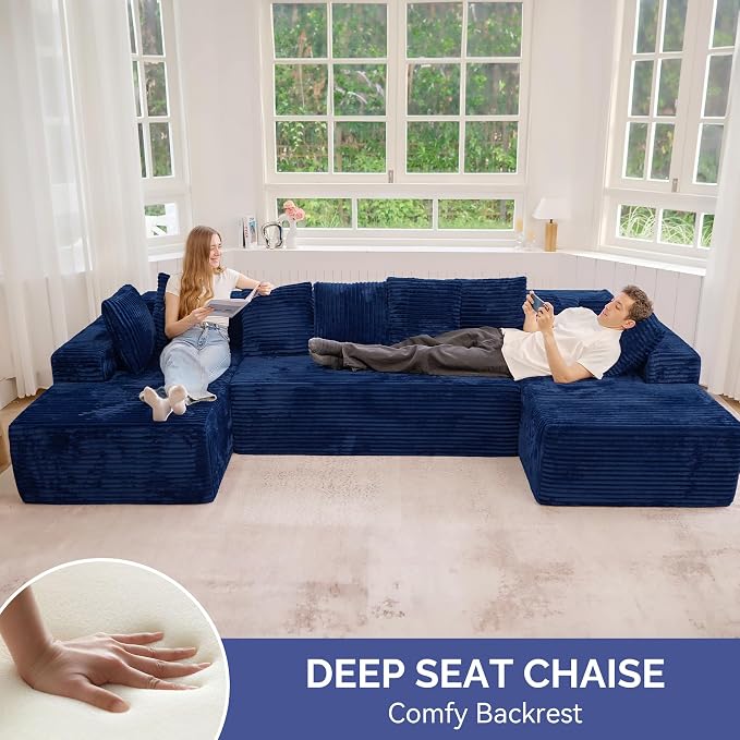 131'' Large Sectional Couches - Image 3