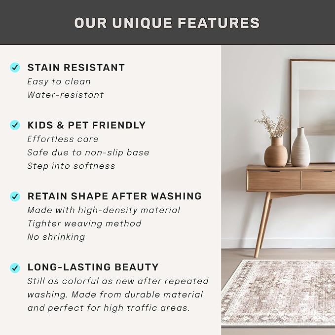 Hazo Haus Non Slip Hallway Runner Rug - Image 7