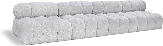 Meridian Furniture 611Grey-S136B Ames Collection Modern | Contemporary Modular by MeridianFurniture