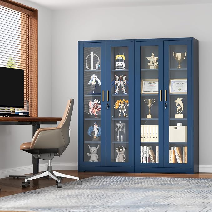 UNICOLY Lockable Display Cabinet - Image 2