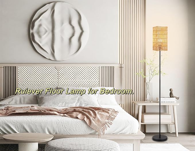 Ruiever Floor Lamp for Living Room, Farmhouse Floor lamp, Modern Standing lamp - Image 9