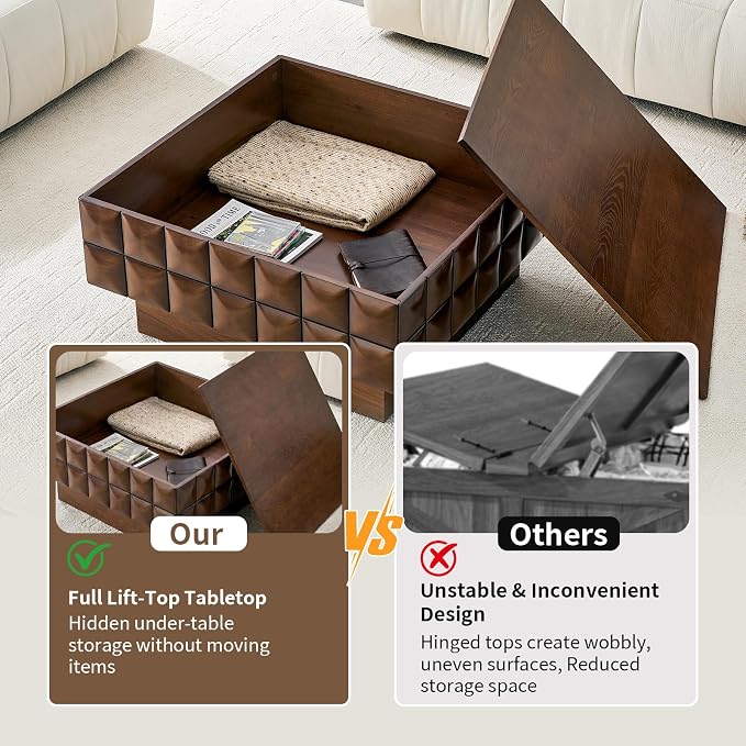 31.89" Square Coffee Table - Image 6