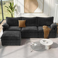 Vesgantti 108" Modular Cloud Couch, Deep Seat Sectional Sofa by Vesgantti
