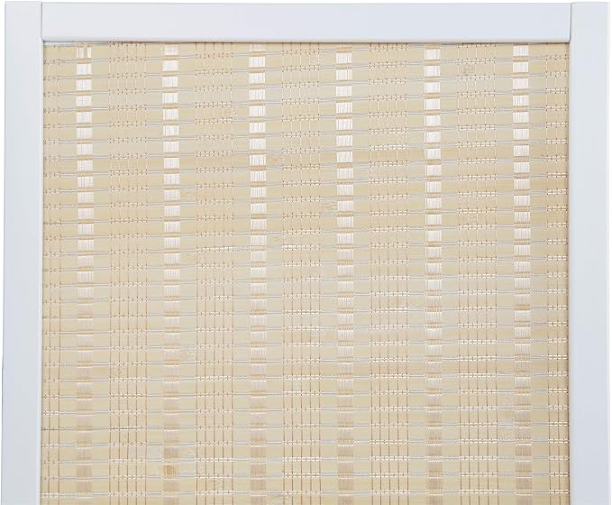 Roundhill Furniture Inkwell 4-Panel Bamboo Room Divider, Folding Portable - Image 6