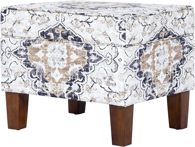 Homepop Home Decor |K7646-A862 | Upholstered Modern Rectangular Storage Ottoman - Image 12