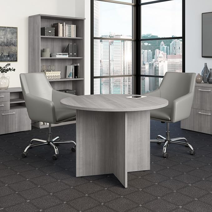 Bush Business Furniture 42-inch Round Conference Table - Image 2