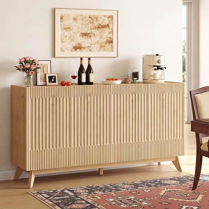 Fatmok Large Sideboard Buffet Cabinet - Image 6