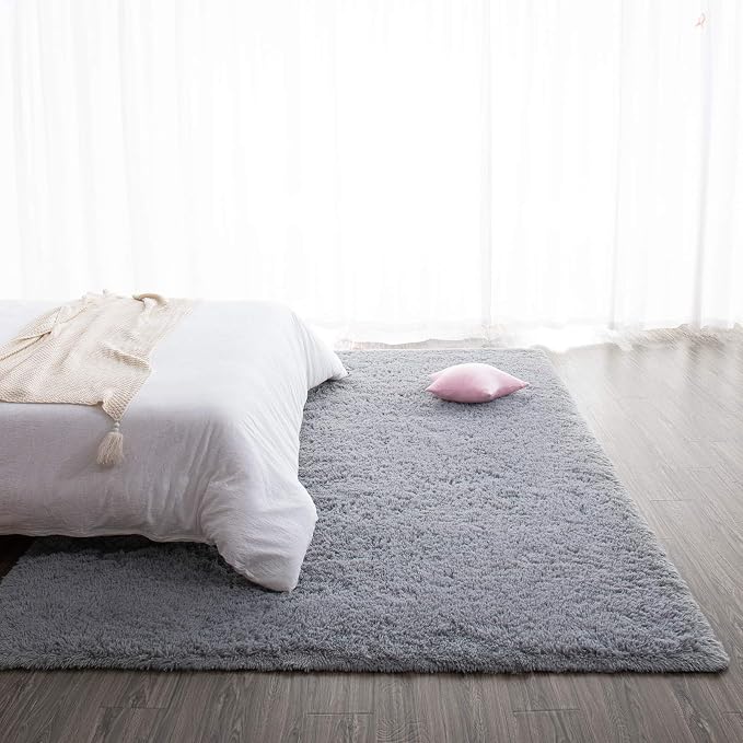 TWINNIS Super Soft Shaggy Rugs Fluffy Carpets 9x12 Feet, Indoor Modern Plush - Image 6