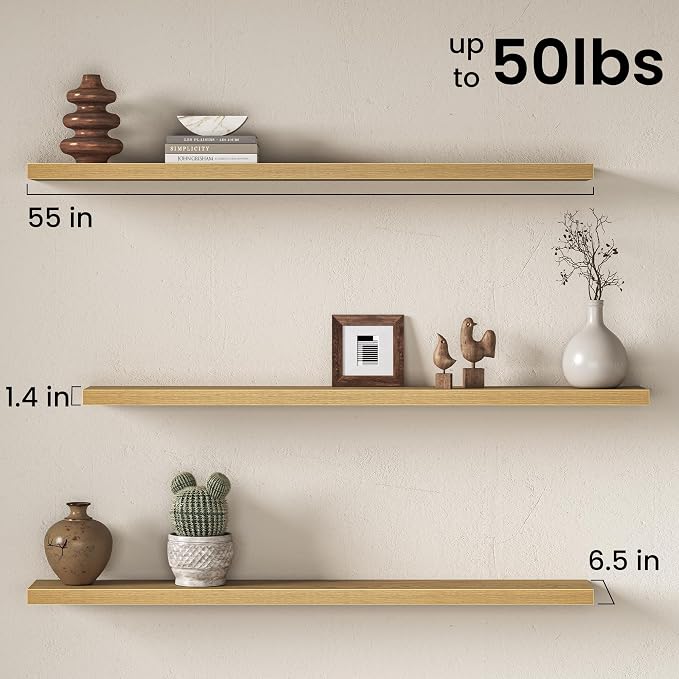 Fun Memories 55 Inch Floating Shelves - Image 3