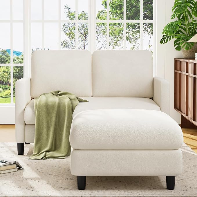 Welzona Loveseat, Comfy Teddy Love Seat - Image 7