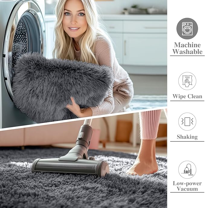 OLANLY 2x10 Machine Washable Runner Rugs - Image 2