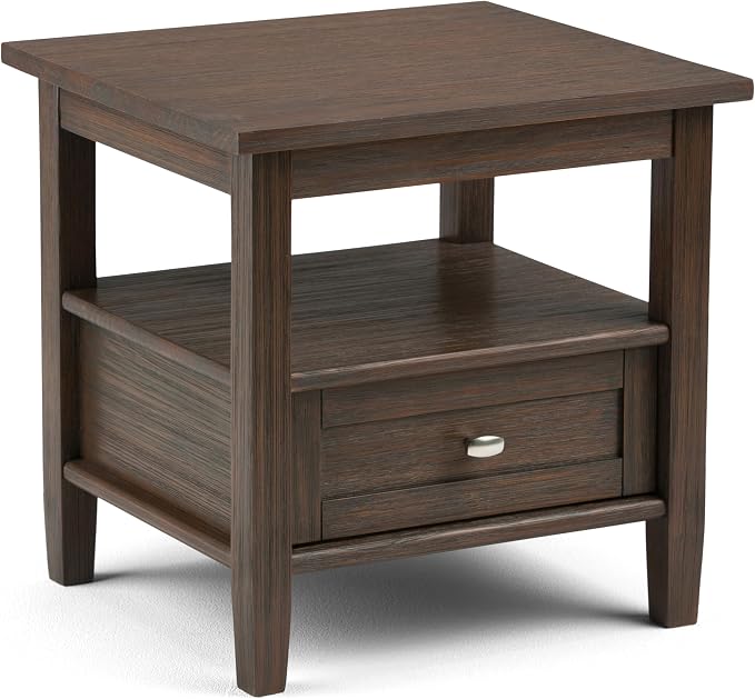 SIMPLIHOME Warm Shaker End Table by SimpliHome