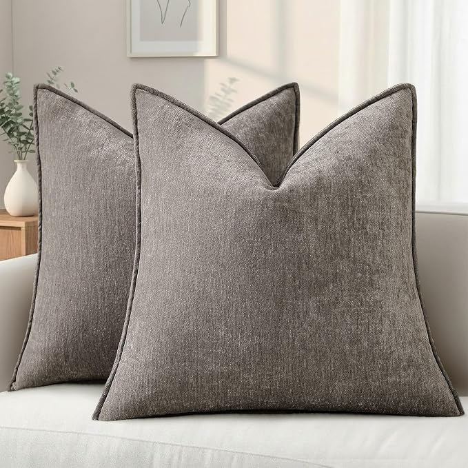 decorUhome Summer Couch Throw Pillow Covers 16x16 Set of 2, Decorative Soft by decorUhome