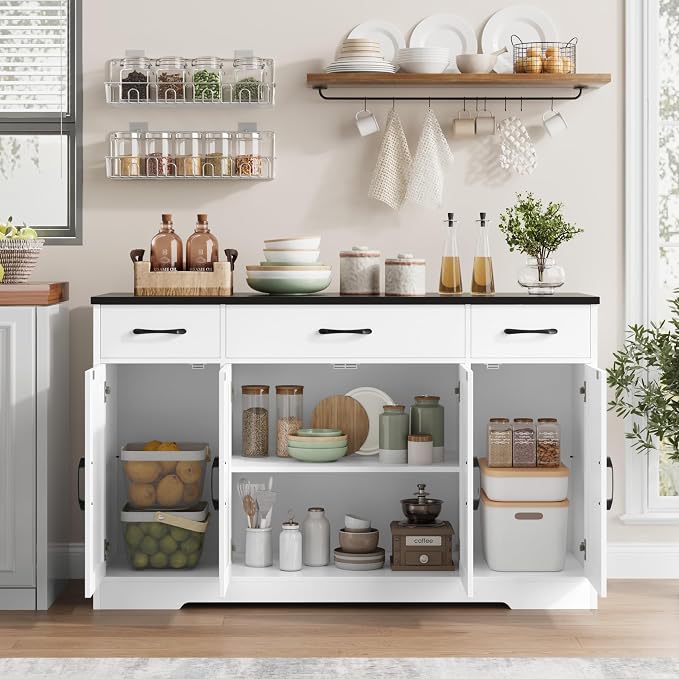 HOSTACK Buffet Sideboard Cabinet - Image 7