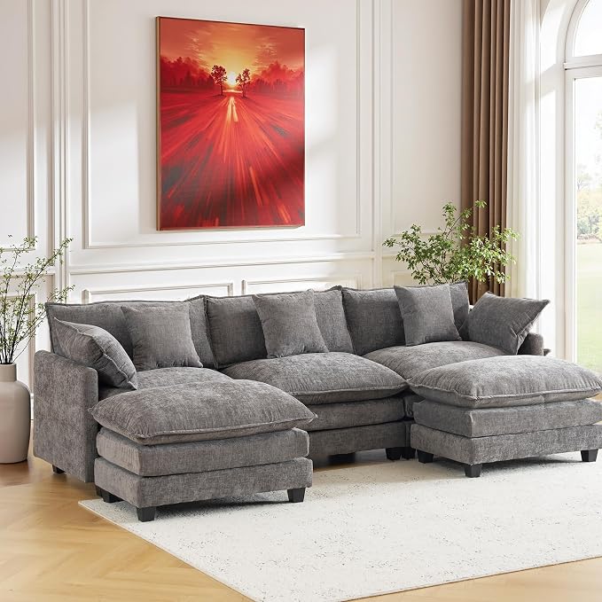 Expandable Modular Sectional Sofa by MUDANT