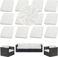 Outdoor Cushion Covers Set, Replacement by SUKAIKEQA