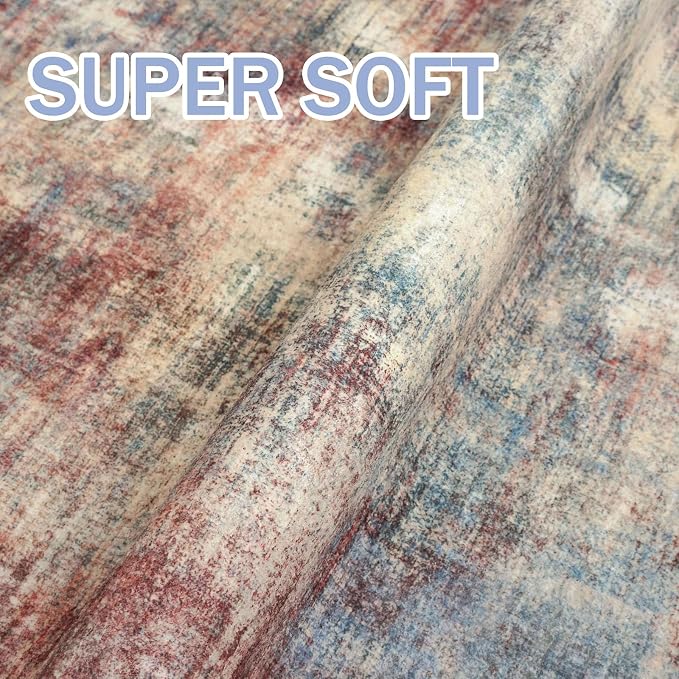IOHOUZE Abstract Area Rugs 9x12 Ft Washable Large Rugs - Image 6