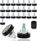 24 PCS 1/4" Thread Furniture Feet Levelers, Furniture Leveling Feet by Eunenete