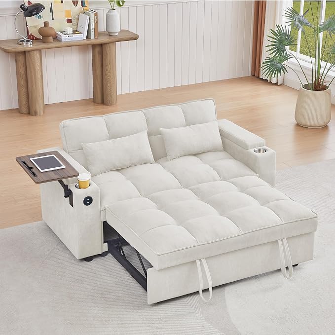 hansones 65'' Convertible Sleeper Sofa Bed - Image 3