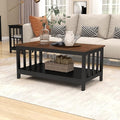 ChooChoo Farmhouse Coffee Table, 40 Inch by ChooChoo