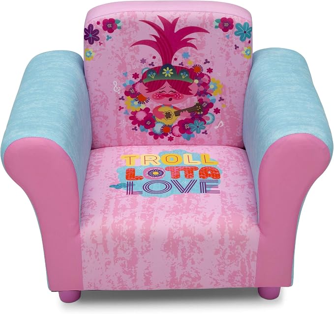 Delta Children Upholstered Chair, Trolls World Tour - Image 6