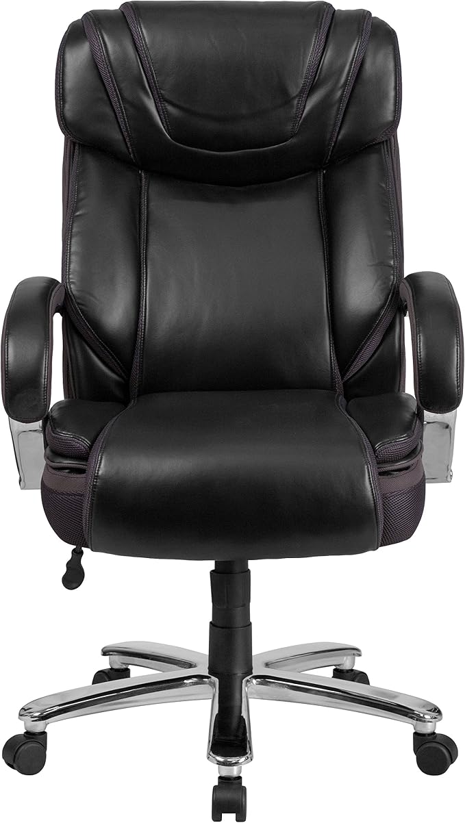 Flash Furniture HERCULES Series Big & Tall 500 lb. Rated Black LeatherSoft - Image 12