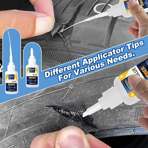 Rubber Glue, 100g Super Glue for Rubber, RC Tires, Shoe Soles, Rubber Adhesive - Image 4