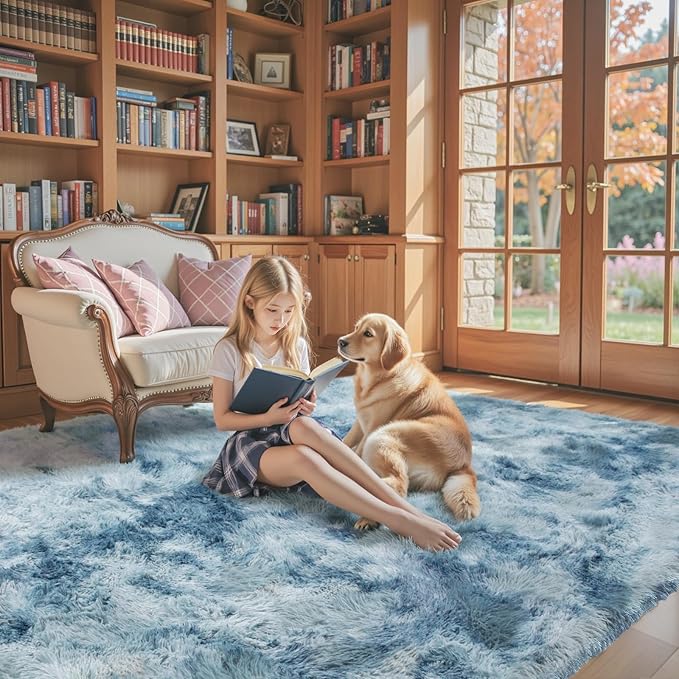 3x5 Rug, Bedside Preppy Dorm Area Rug, College Essentials Small Carpets - Image 5