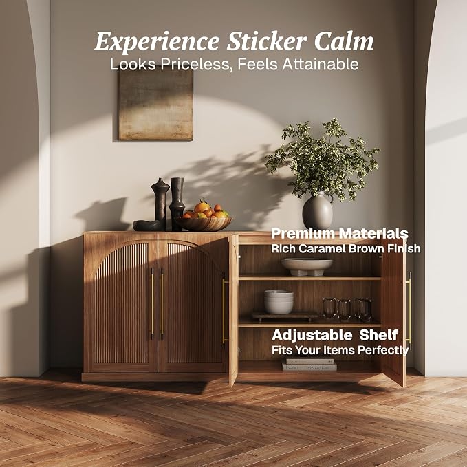 BELLEZE Set of 2 Modular Sideboard - Image 4