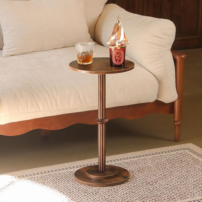 MaxSmeo Drink Table, Small Side Table - Image 2