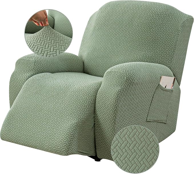 Genina Recliner Chair Cover, Stretch Reclining Chair Covers, Recliner Sofa by Genina