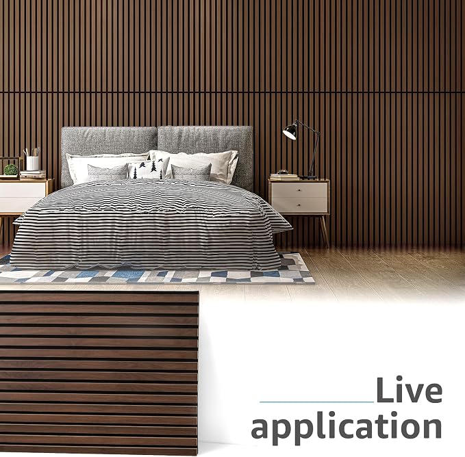 Art3d 2-Pack Acoustic Wood Slat Wall Panels - Image 2