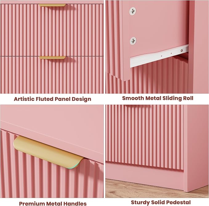 Garvee 9 Drawers Dresser for Bedroom - Image 4
