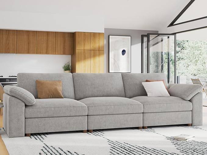 EASE MOOSE Modern Loveseat Sofa - Image 3