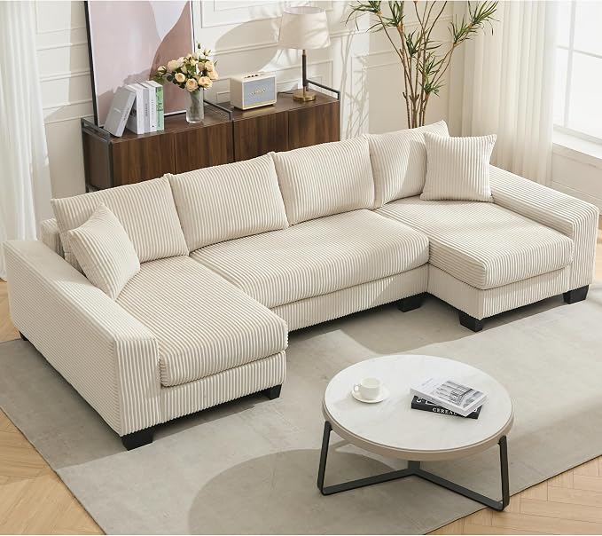 114" Sectional Couches with Pull Out Bed - Image 2