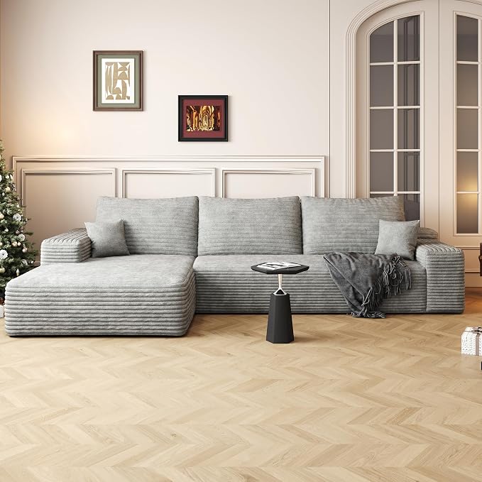 AUGOP 108" Sectional Couches for Living Room Modern Modular Sofa by AUGOP