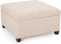 Christopher Knight Home Hedda Tufted Fabric Storage Ottoman by ChristopherKnightHome