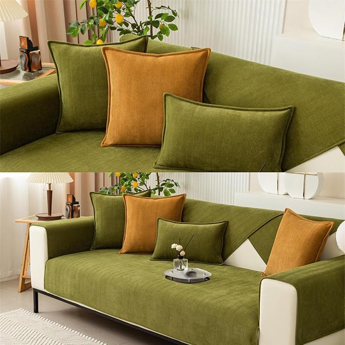 Funny Fuzzy Couch Cover, Chenille Couch Furniture Protector, Funny Fuzzy Couch - Image 7