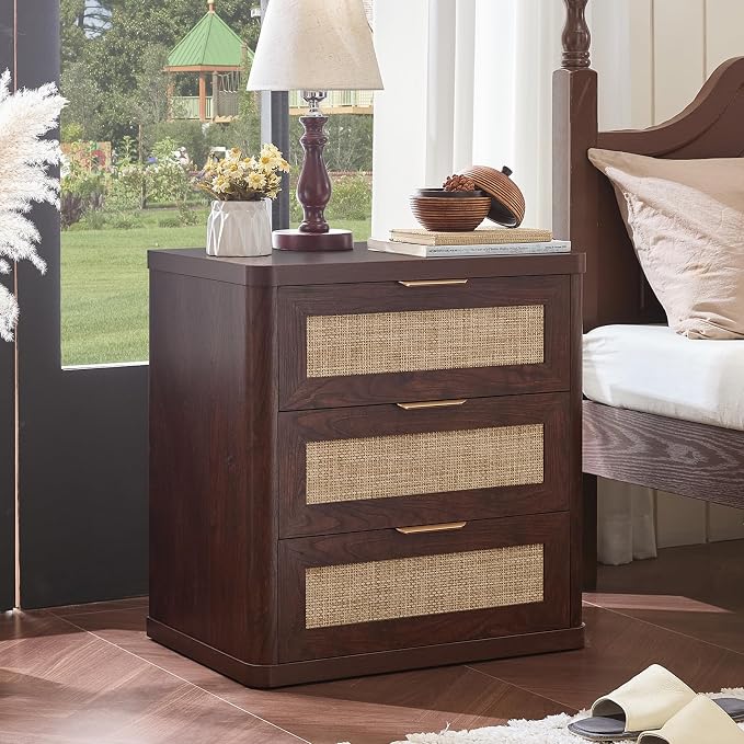 LEYAOYAO Rattan Night Stand - Image 4
